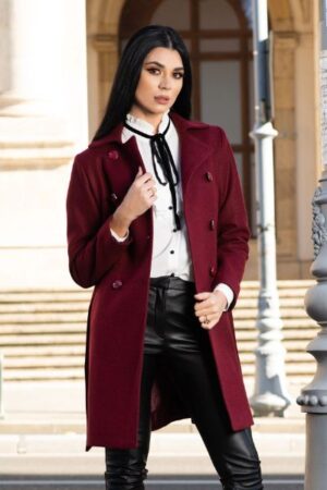 palton bordo