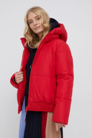 Tommy Hilfiger Geacă rosie