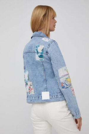 Geaca Desigual scurta denim