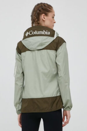Columbia geaca anti vant verde