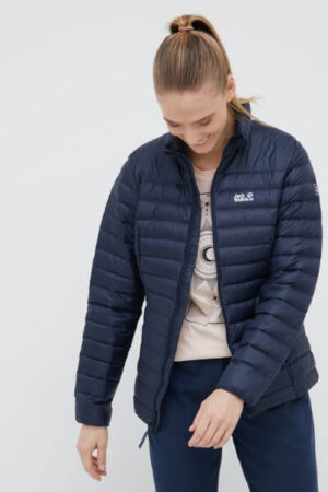geaca dama albastra din puf Jack Wolfskin