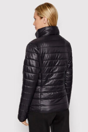 geaca de puf neagra Bench