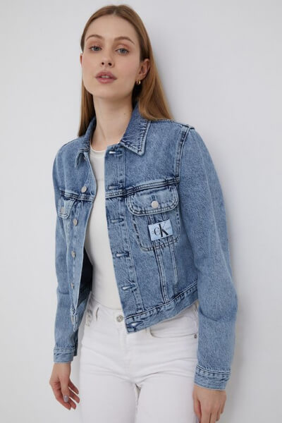 geaca jeans femei Calvin Klein