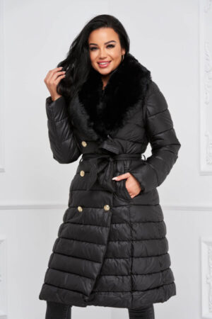 Geaca 2 in 1 cu vesta neagra