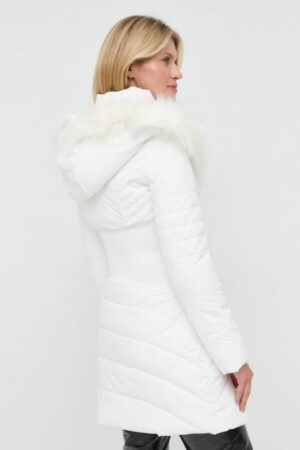 geaca de iarna dama alba Guess