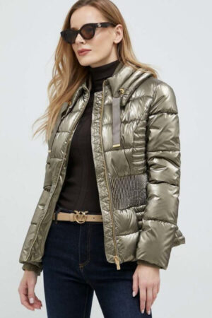 geaca scurta dama Guess verde