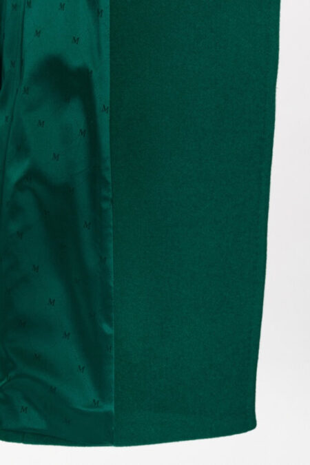 palton dama din lana verde elegant cu nasturi Guess