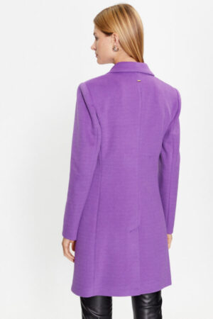 palton dama violet scurt