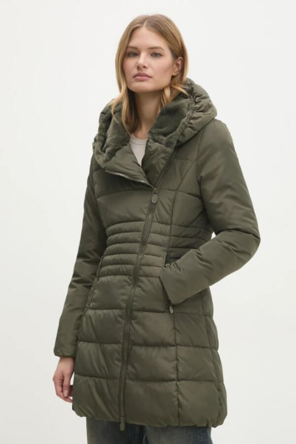 geaca de iarna verde Answear geaca de iarna verde Answear