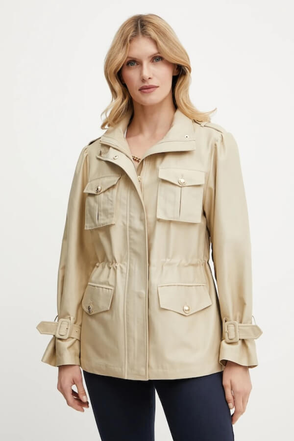 geaca de primavara bej Guess geaca de primavara bej Guess