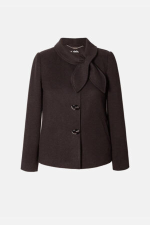 scurta dama neagra nasturi decorativi